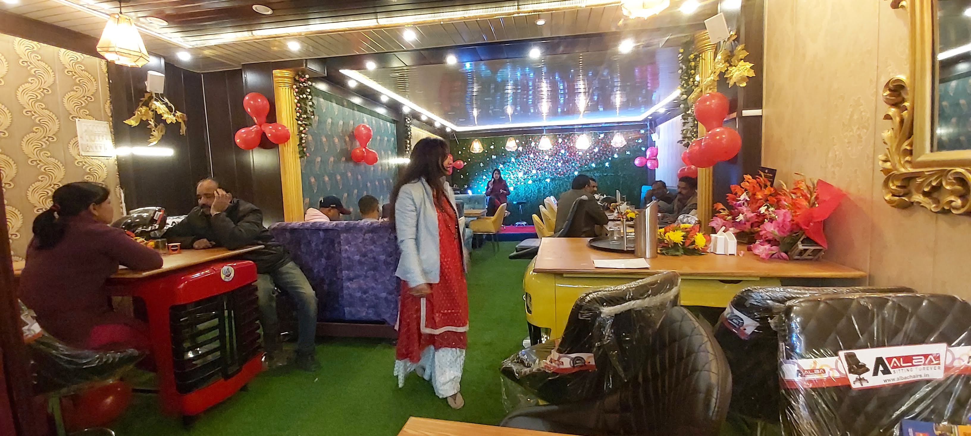 Dining room prepared for a Sardaar Ji Dhaba gathering